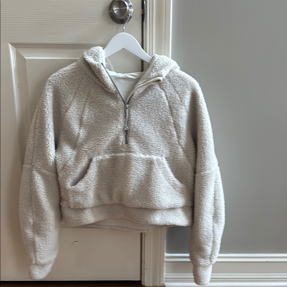 Lululemon Cozy Cream Sherpa Hoodie